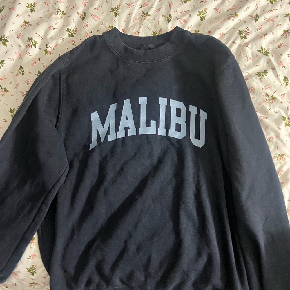 PacSun Blue Crewneck Sweater Malibu